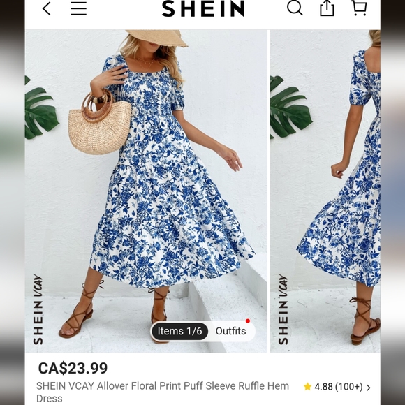 Shein | Maxi Dress - Picture 4 of 4